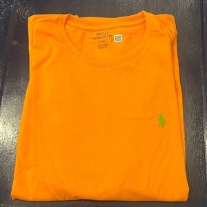 Orange Mens ralph lauren shirt size m